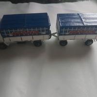Modellino Camion Ford Majorette con rimorchio