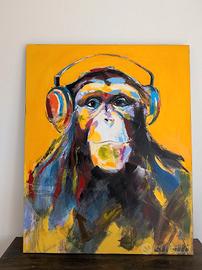 Quadro Monkey 80x100 cm