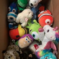 Scatolone peluche vario genere e marche