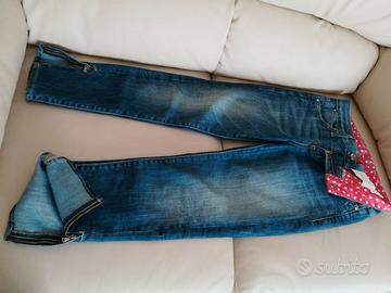 Jeans donna Guess -Eva- stretch 3/4 gamba taglia26