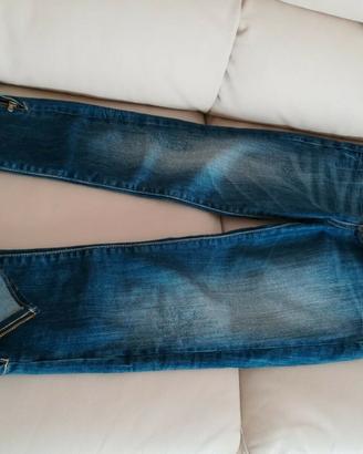 Jeans donna Guess -Eva- stretch 3/4 gamba taglia26