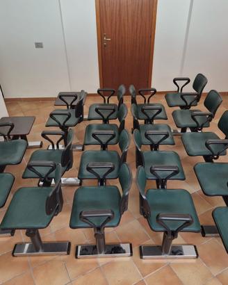 Sedie attesa Design Olivetti Edys COME NUOVE