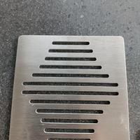 griglia doccia inox personalizzato 