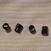 Tappi valvola pneumatici Hyundai N neri