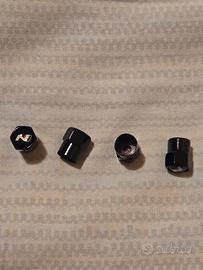 Tappi valvola pneumatici Hyundai N neri