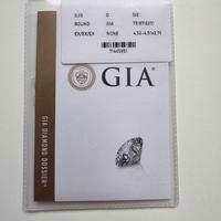 diamante certificato GIA da 0.35