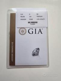 diamante certificato GIA da 0.35