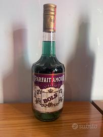 Parfait Amour ,bottiglia vintage da collezione