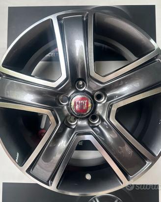 4 CERCHI RINFORZATI FIAT DOBLO SCUDO ULYSSE COMBO 
