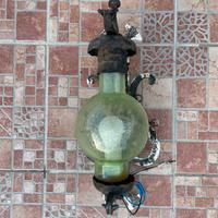 Lampade esterno in ferro battuto