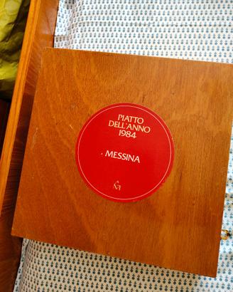 Piatto in ceramica di Franceso Messina