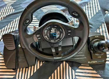 Volante da corsa GS550 con pedali (ps4,Xbox series