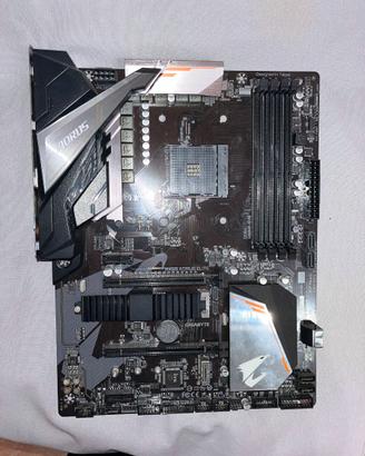 Chipset Gigabyte B450 Aorus Elite ATX scheda madre