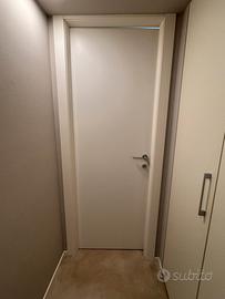 Porte da interno laccato bianco