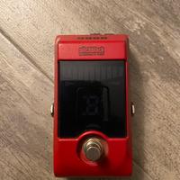 Pedale Accordatore Cromatico Korg Pitchblack