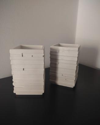 Set 2 portaspazzolini BM-3172 – bianco