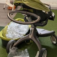 Stokke Xplory Passeggino + Navicella Verde