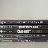 Set giochi XBOX ONE (5pz)