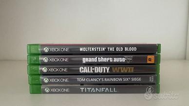Set giochi XBOX ONE (5pz)