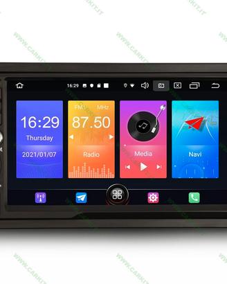 Autoradio Navigatore Carplay IOS & Android auto