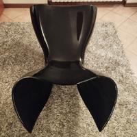 Poltrona Felt Chair Black