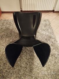 Poltrona Felt Chair Black