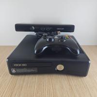 Console Xbox 360 slim nera Controller, Kinect Mode