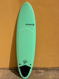 Tavola da Surf Olaian 900 da 7' e 60L con 3 pinne
