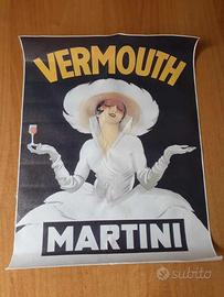 Poster su tela retrò MARTINI