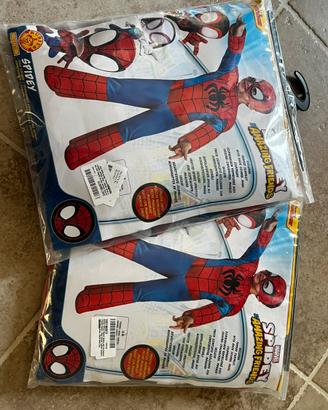 Vestisto spiderman 4-5 anni