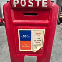 Salvadanaio a cassetta Poste italiane 