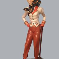 lenci "sciatrice" Abele Jacopo dat.1938