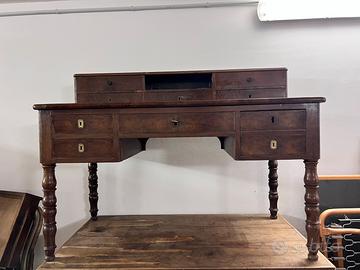 Scrivania con ribalta metà ‘800