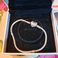 bracciale cuore pandora 
