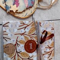 addobbo Natalizio legno lavorato e decorato a mano