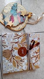 addobbo Natalizio legno lavorato e decorato a mano