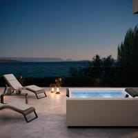 SPA outdoor NOVELLINI idromassaggio cromoterapia