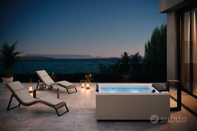 SPA outdoor NOVELLINI idromassaggio cromoterapia