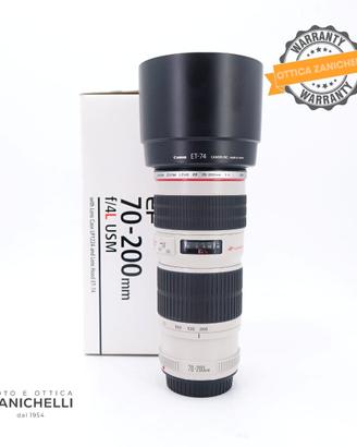 Canon EF 70-200 f4 L USM Usato (G996) 