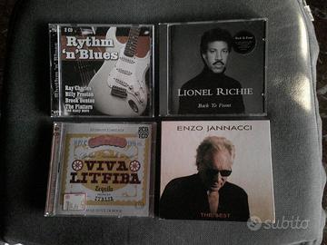 CD R&B Lionel Richie Litfiba Enzo Jannacci