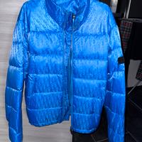 Dior piumino celeste taglia M