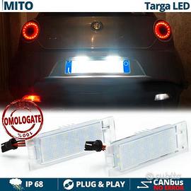 Placchette Luci Targa LED Alfa Romeo MITO CANbus