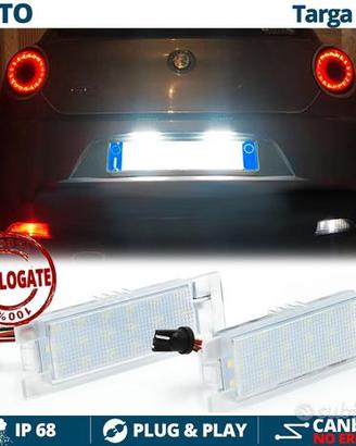Placchette Luci Targa LED Alfa Romeo MITO CANbus