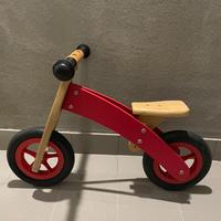 Bici senza pedali in legno