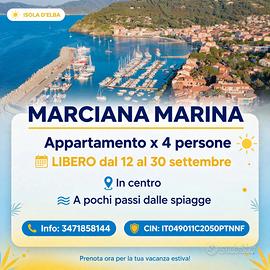 ULTIME FISPONIBILITA ISOLA D’ELBA