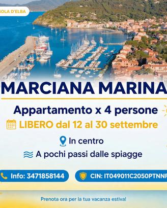 ULTIME FISPONIBILITA ISOLA D’ELBA