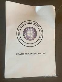 micro camera microfono e auricolari professionali