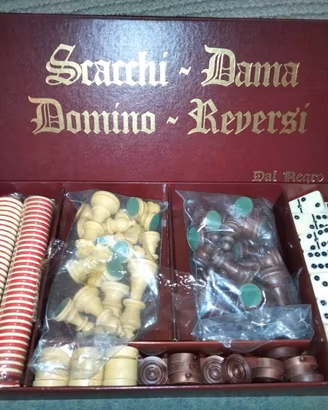 Scacchi, Dama, Domino, Reversi Dal Negro