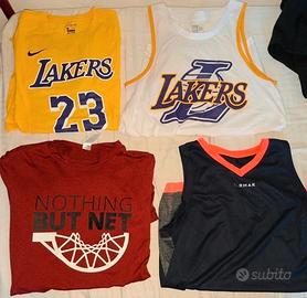 Lotto Abbigliamento NBA Lakers Nike e Tarmak