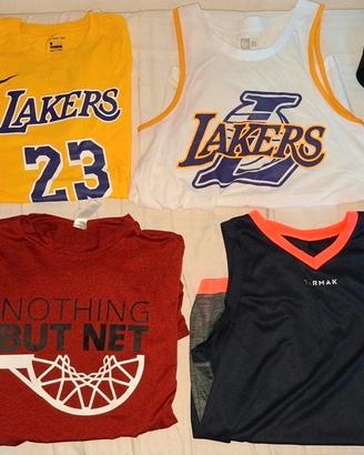 Lotto Abbigliamento NBA Lakers Nike e Tarmak